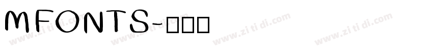 M FONTS字体转换